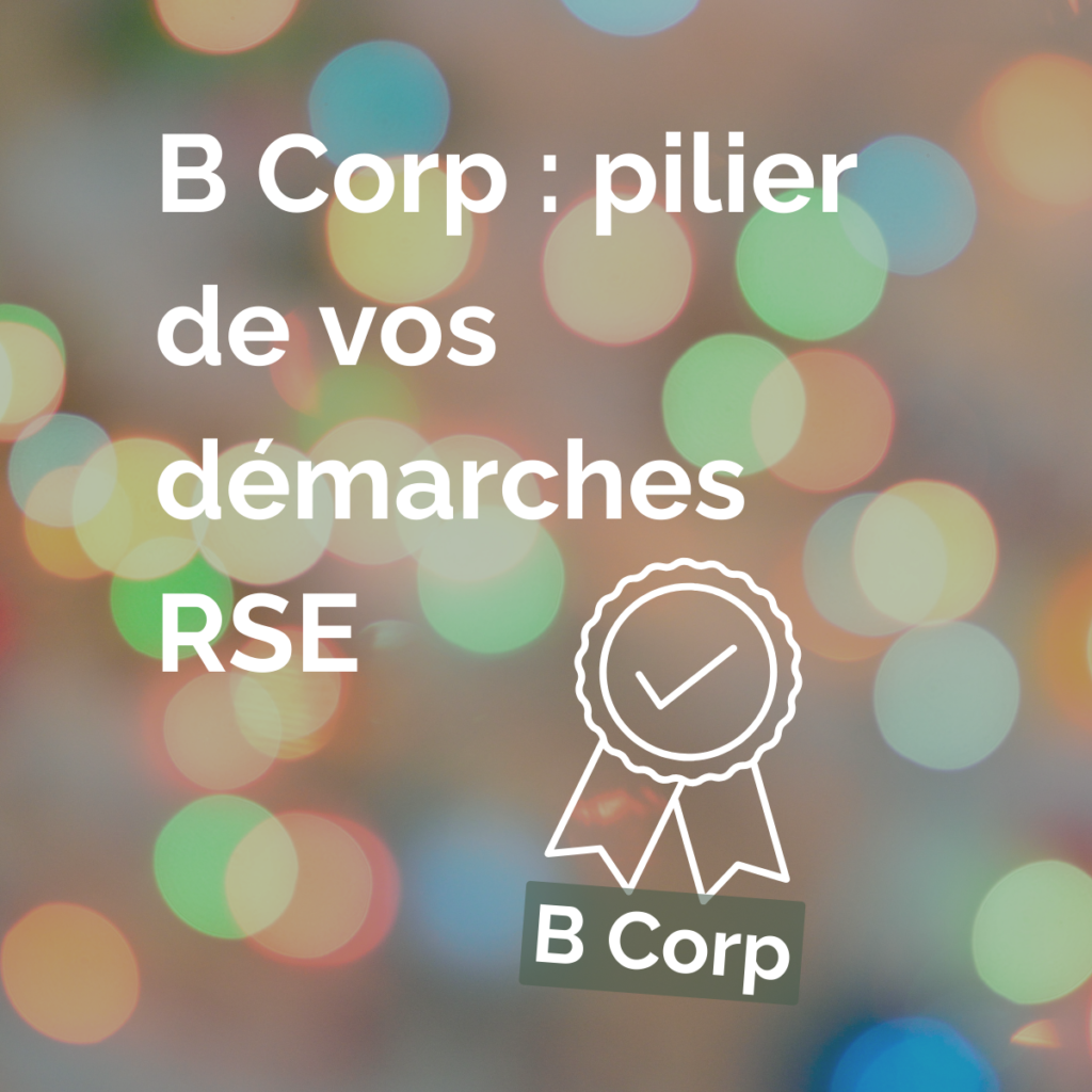 B Corp pilier RSE